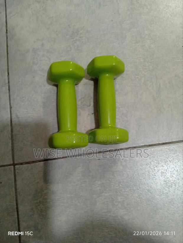1kg Neoprene Hex Dumbbell Per - thumbnail 2