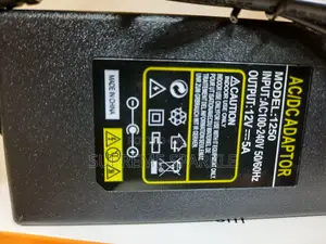 Ac/Dc 12v 5a. Good Power Adaptor. Ac100-240v 50/60hz Adapter