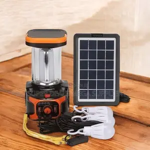 Dat-at 9016b Solar Kit With Mp3 Player, Fm Radio and Led Lamps