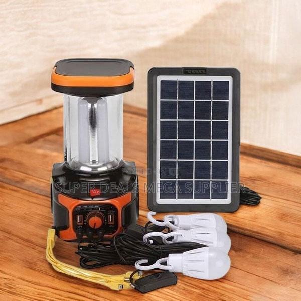 Dat-at 9016b Solar Kit With Mp3 Player, Fm Radio and Led Lamps