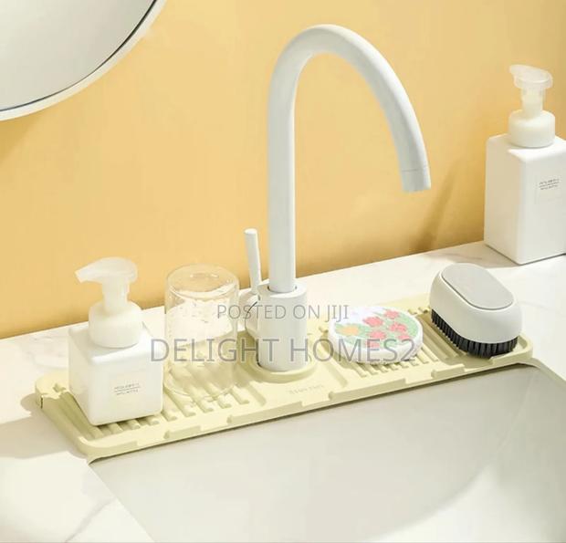 Silicone Faucet Mat Sink Splash Guard-Car - thumbnail 4