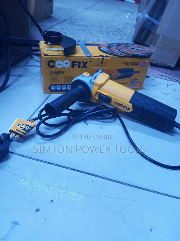 Industrial Coofix Angle Grinder 4" With 3 Free Cutting Discs