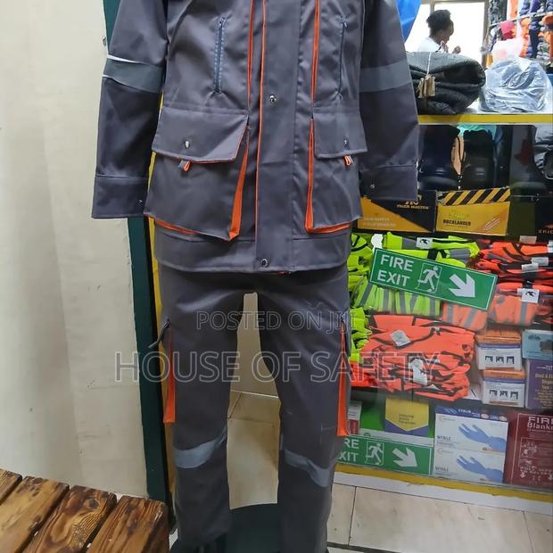 Full Neck Closure Engineer Suit