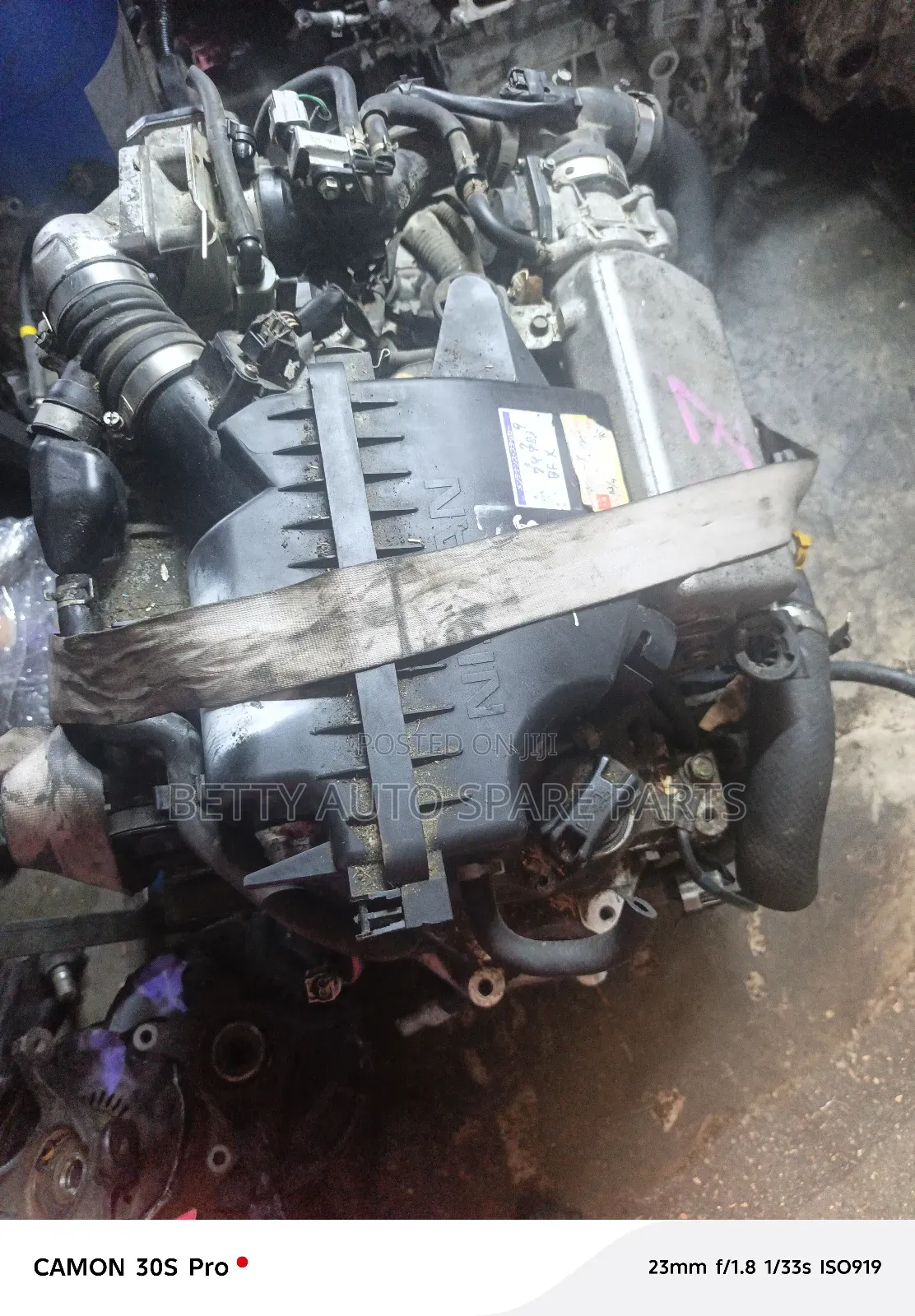 Nissan Note Hr12 Turbo Complete Engine
