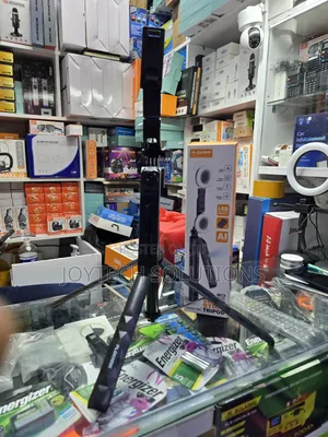 Ai Selfie Stick Tripod Stand With Lightings [ 1.8 Meters Tall ]