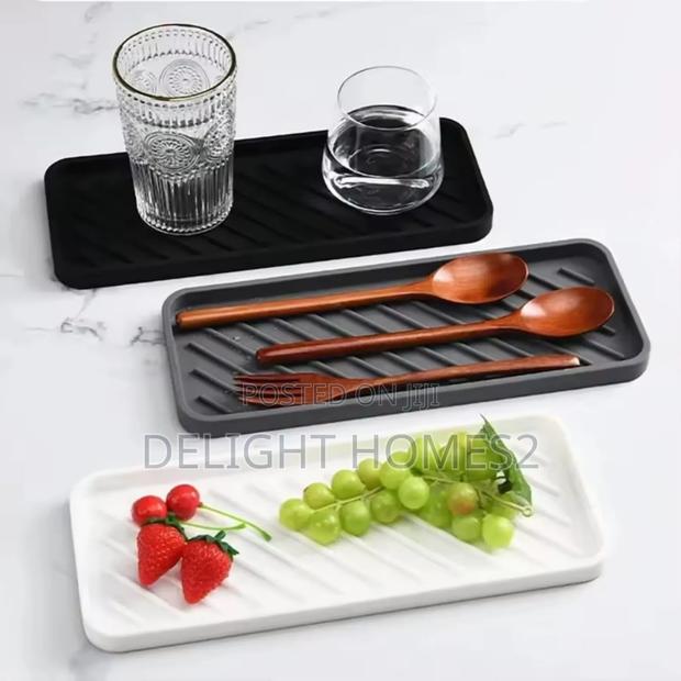 Silicone Sink Protector Bathroom Tray-Car
