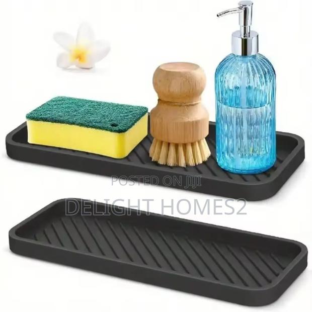 Silicone Sink Protector Bathroom Tray-Car - thumbnail 3