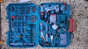 Heavy Duty 165 PCS Total Cordless Drill Set - thumbnail 2