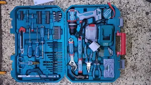 Heavy Duty 165 PCS Total Cordless Drill Set