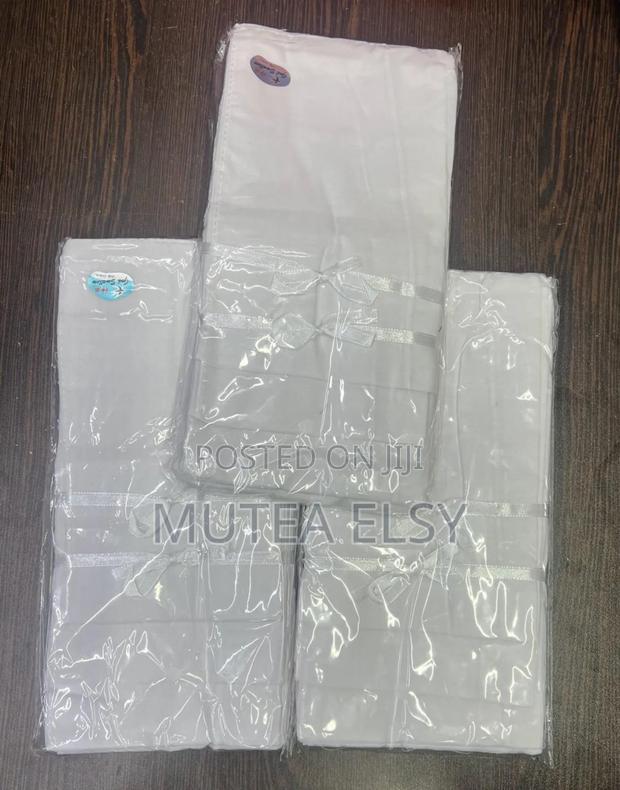 White Blue Stripped Executive Handcatchife Dozens - thumbnail 8