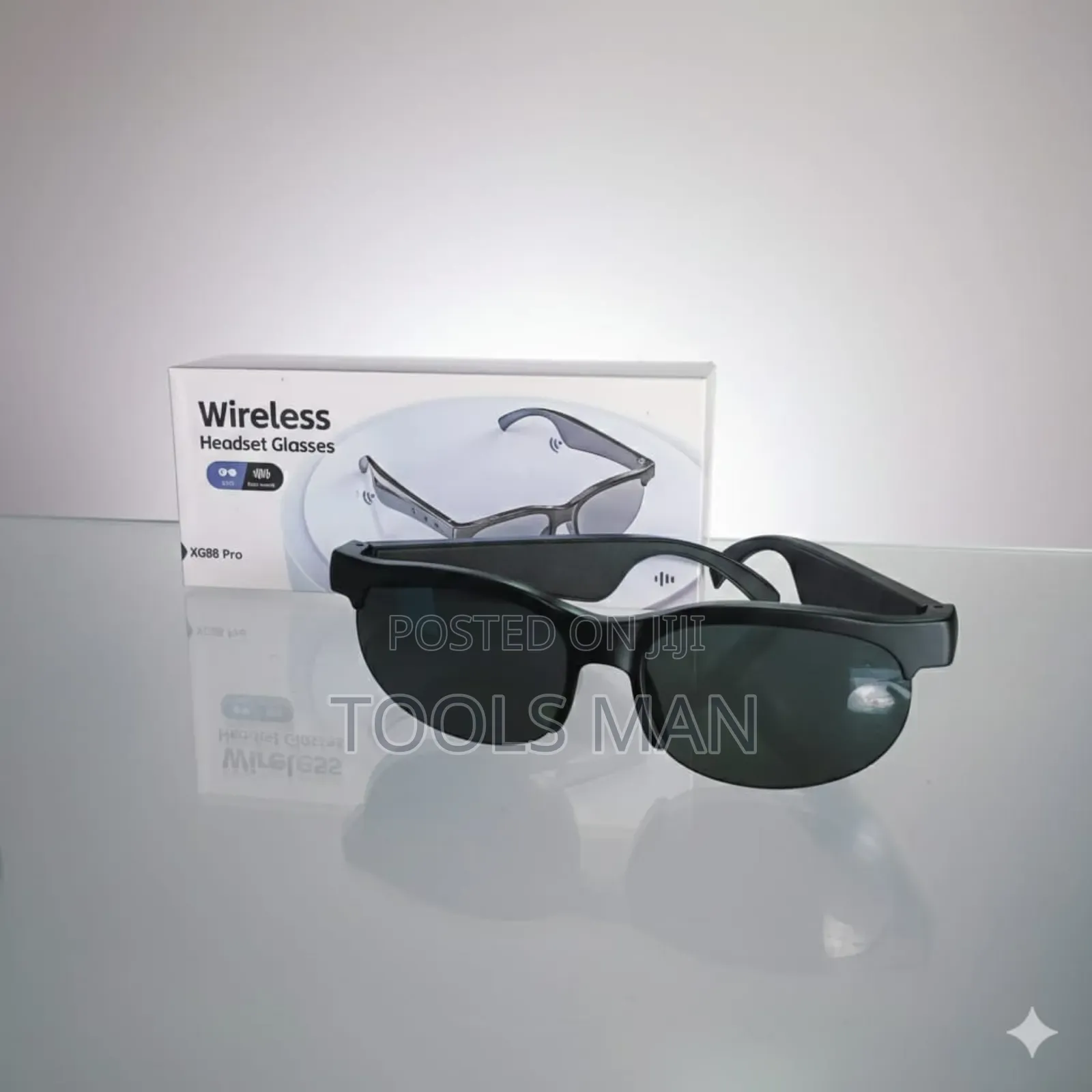 Xg88 Pro Wireless Headset Glasses.Xg88pro
Bluetooth Glasses(Dark ).
