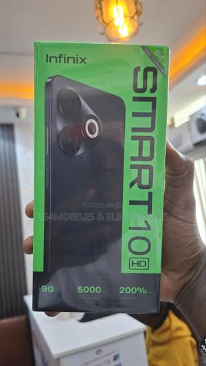 New Infinix Smart 10 64 GB Black - main view