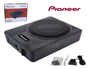 Pioneer Ts-Wx1015a Ultra Thin Active Car Subwoofer Underseat Compact