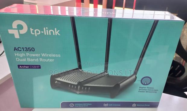 Tp-Link Ac1350 High Power Wireless Dual Band Router Archer C58hp