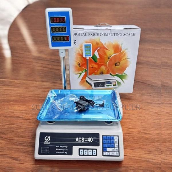 Top Quality Multi Function Keypad Acs 40 Digital Weighing Scale
