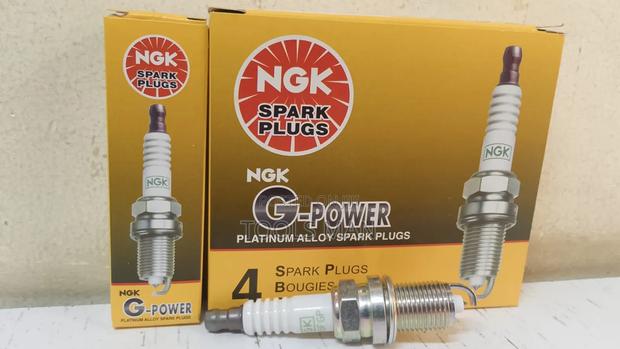 Original NGK G-Power Platinum Alloy Spark Plugs.