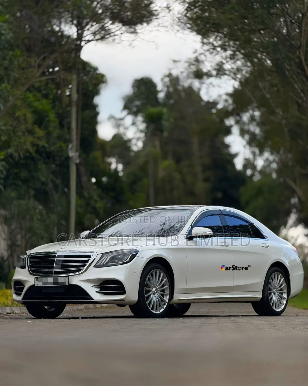 Mercedes-Benz S-Class S 450 4MATIC L (V222) 2018 White