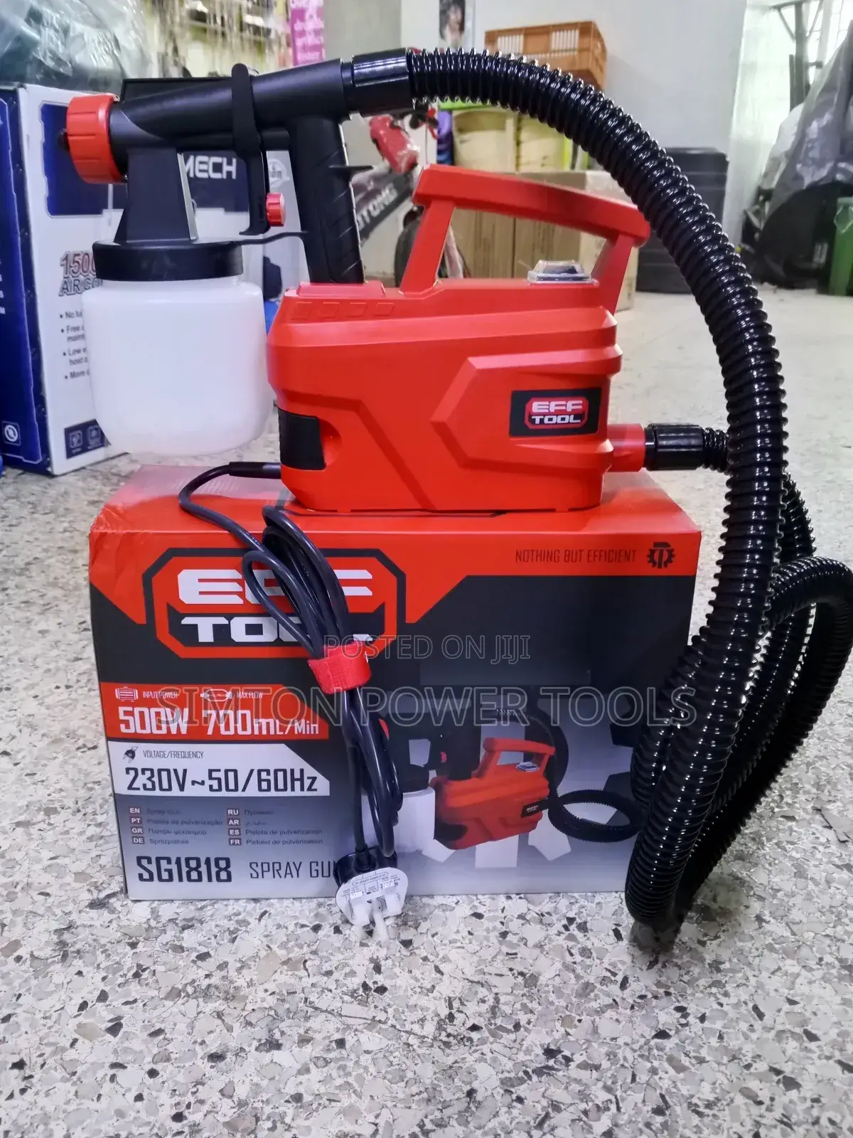 Electric 500w Eff Tool Spray Gun