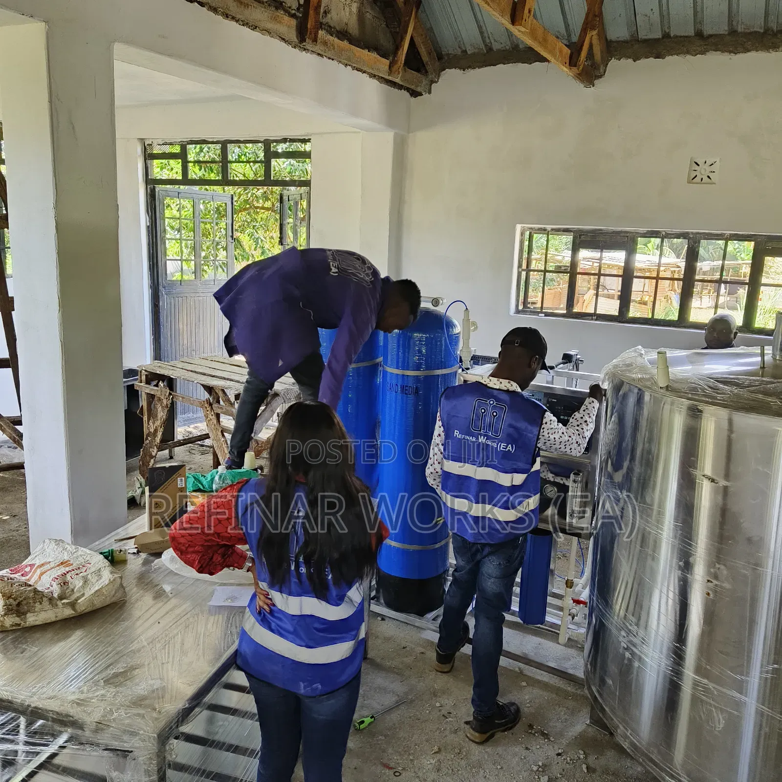 Water Purification Systems for Bottling, Refilling Processing