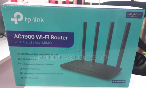 Tp-Link Ac1900 Wifi Router Dual Band Archer C80 - main view