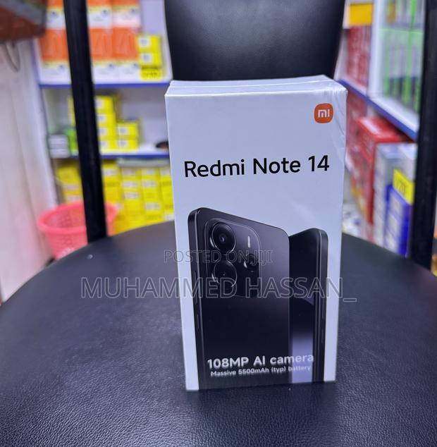 New Xiaomi Redmi Note 14 4G 128 GB Black - main view