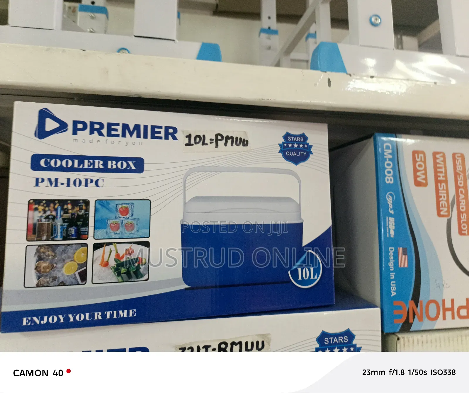 10l Premier Cooler Box