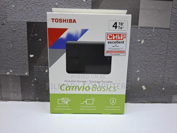 Toshiba Canvio Basics 4tb External Usb 3.0 Portable Hard Drive - main view