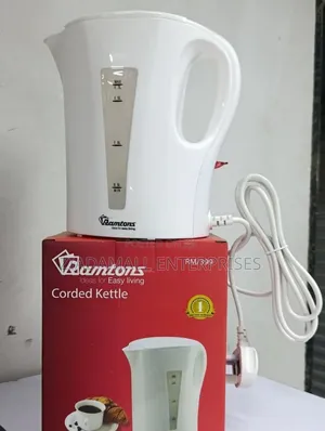 Efficient Boiling With Ramtons Corded Kettle – 1.7l (Rm399)