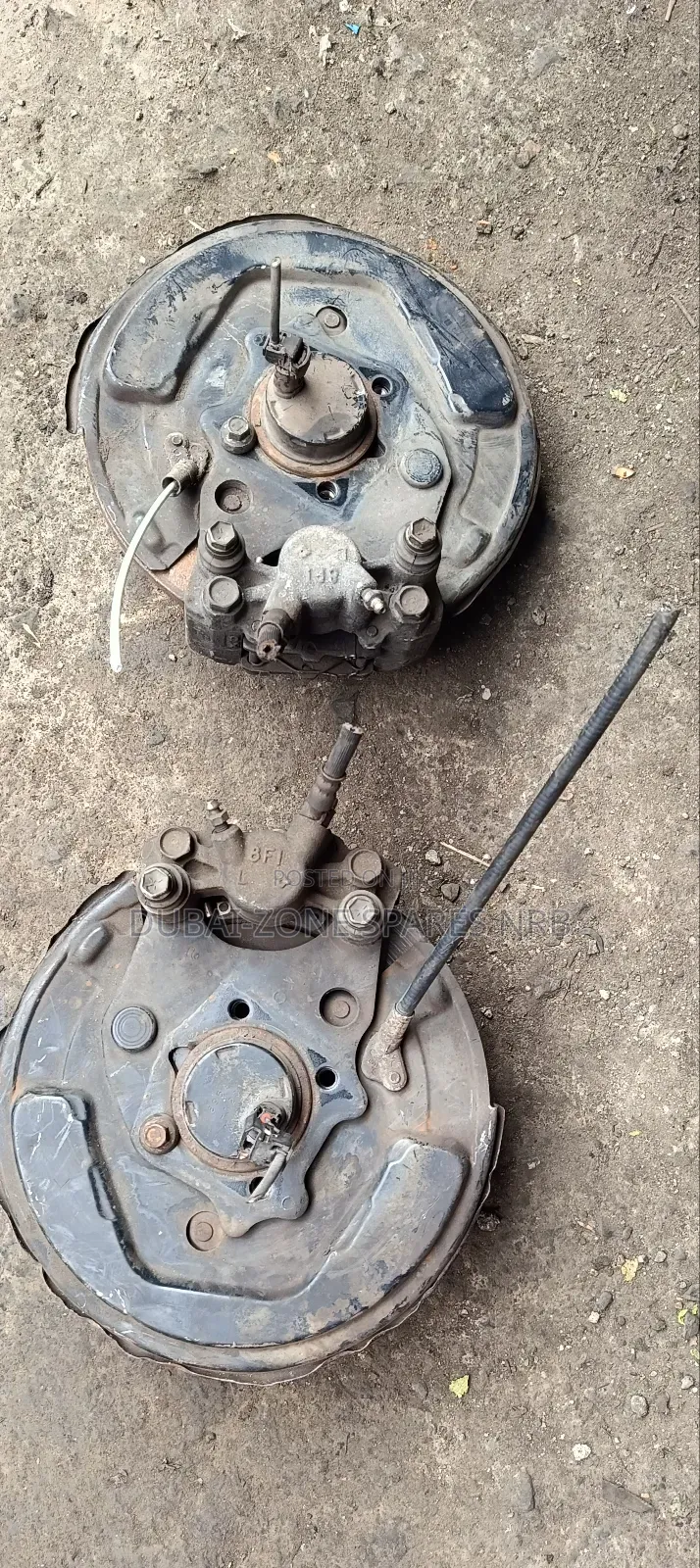 Fielder, Nze, Rear Hubs Complete Disc Type.