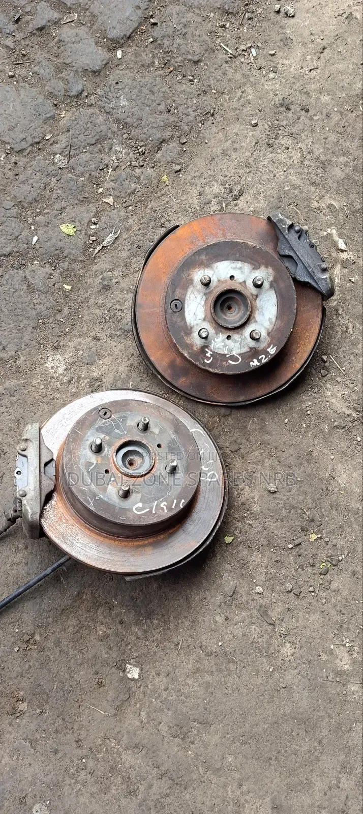 Fielder, Nze, Rear Hubs Complete Disc Type.