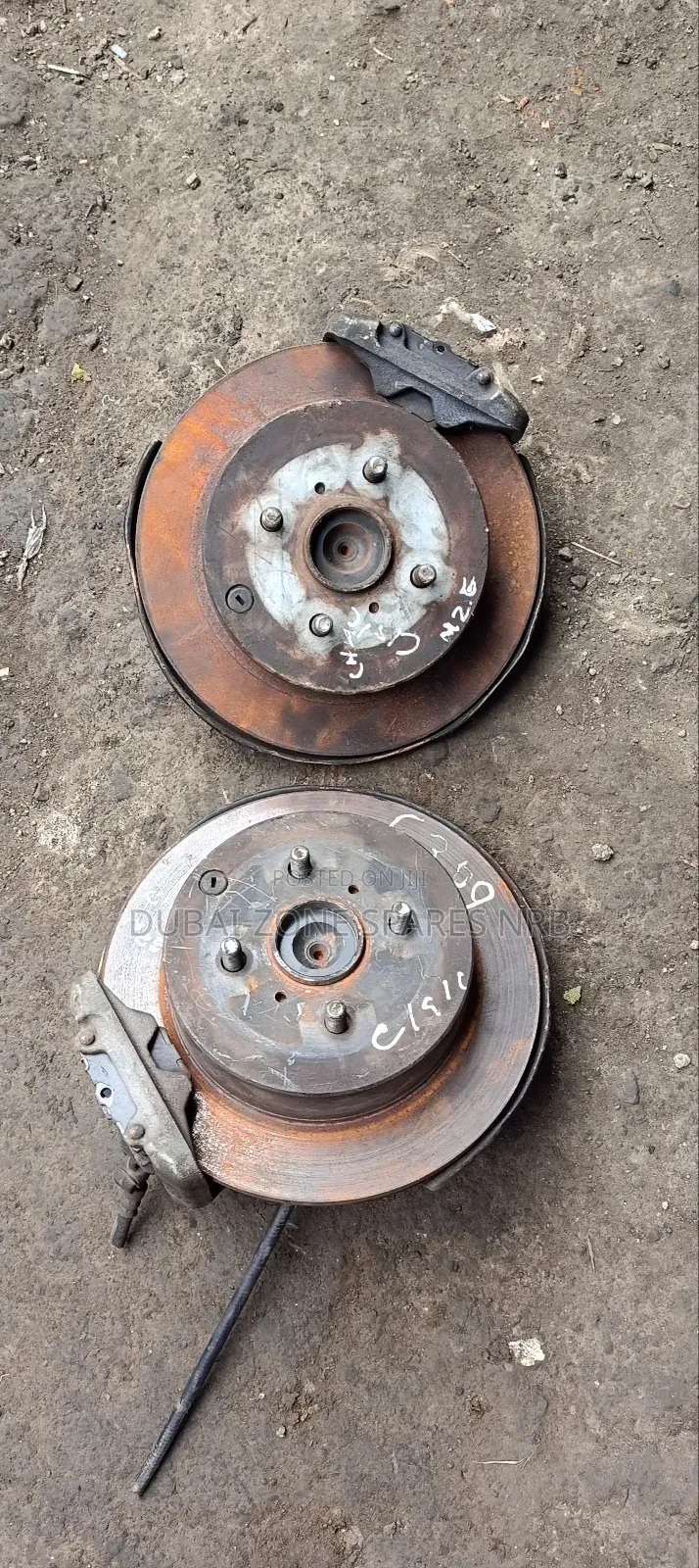 Fielder, Nze, Rear Hubs Complete Disc Type.