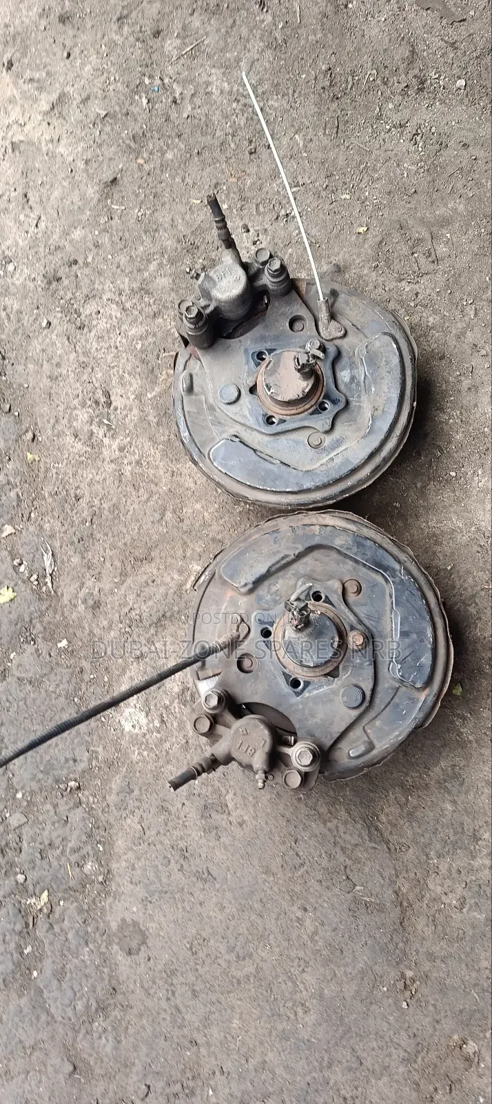 Fielder, Nze, Rear Hubs Complete Disc Type.