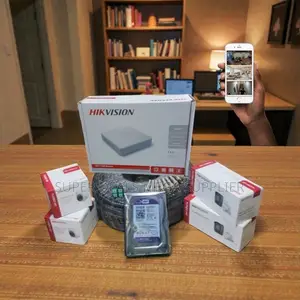 Security Surveillance 4 Hikvision 1080p Full Hd CCTV Cameras Full Kit