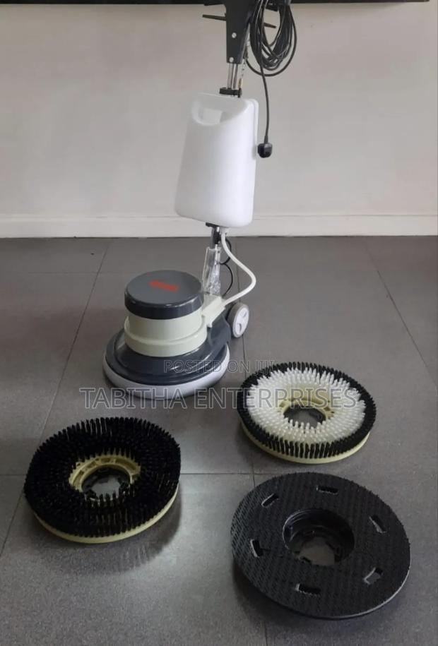 Floor Scrubber With *Brushes* - main view