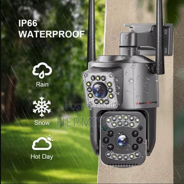 4g Dual-Lens PTZ 4mp Wide-Angle Dual-Light Night Vision - main view