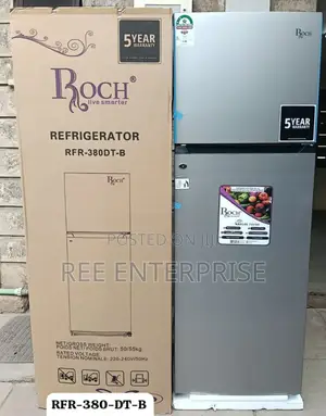 *Roch* Rfr-380-dt-b* 2 Sdoor (306 Litres )