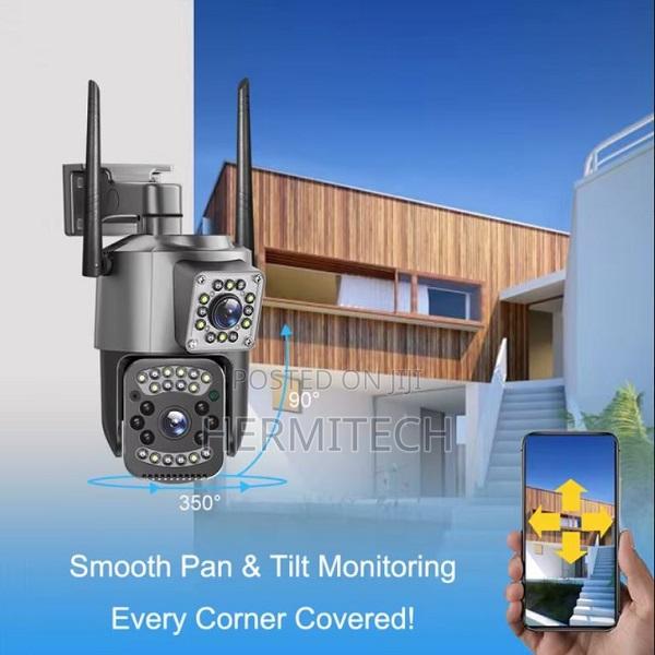 V380pro Wifi Camera 4mp Security CCTV Smart Outdoor Wifi Camera - main view