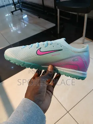 Vapor 16 "Pink-on-Ice" Ag Turf Pitch Soccer Trainers