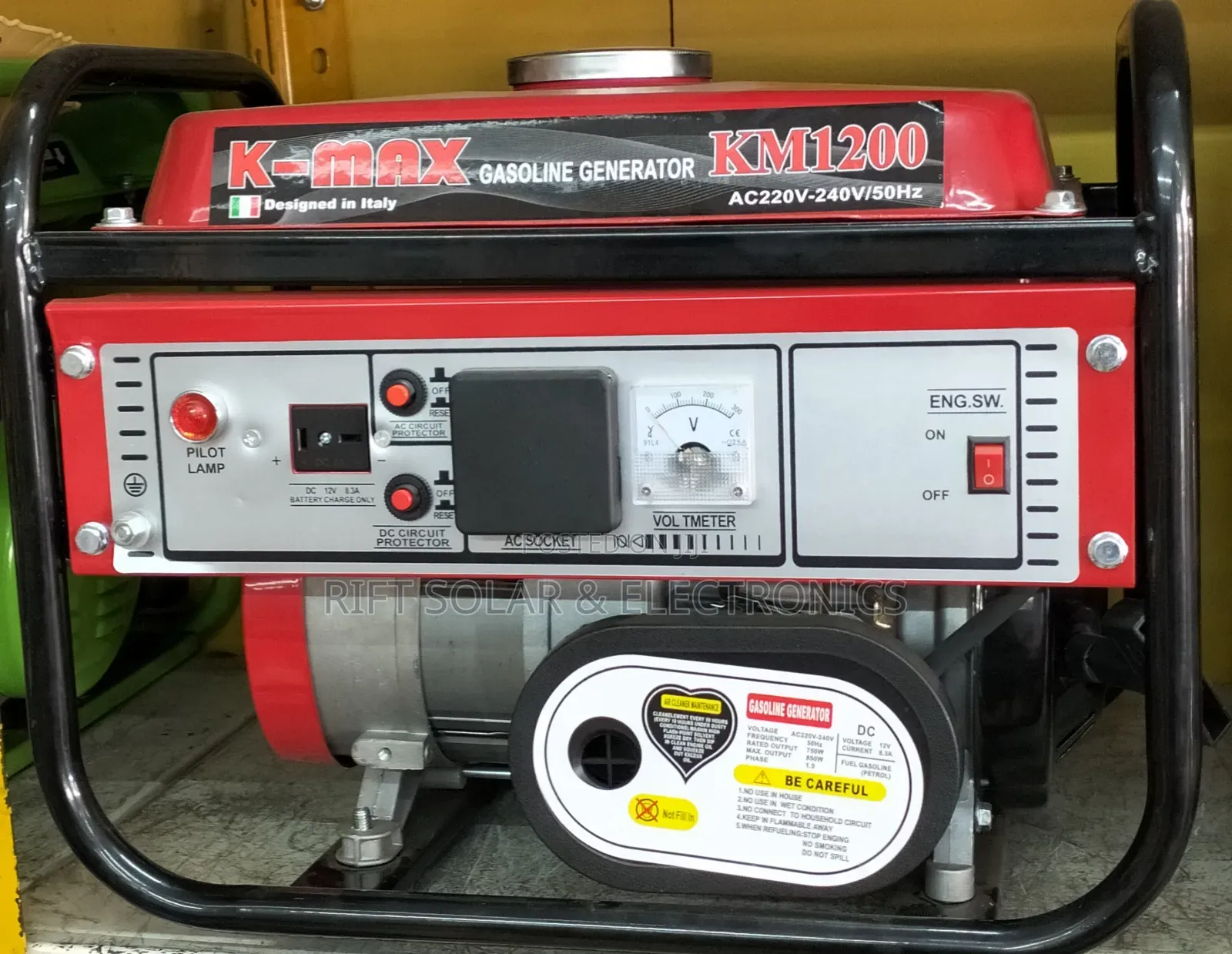 Kmax 1000 Watts 2 Stroke Engine Petrol Engine Generator