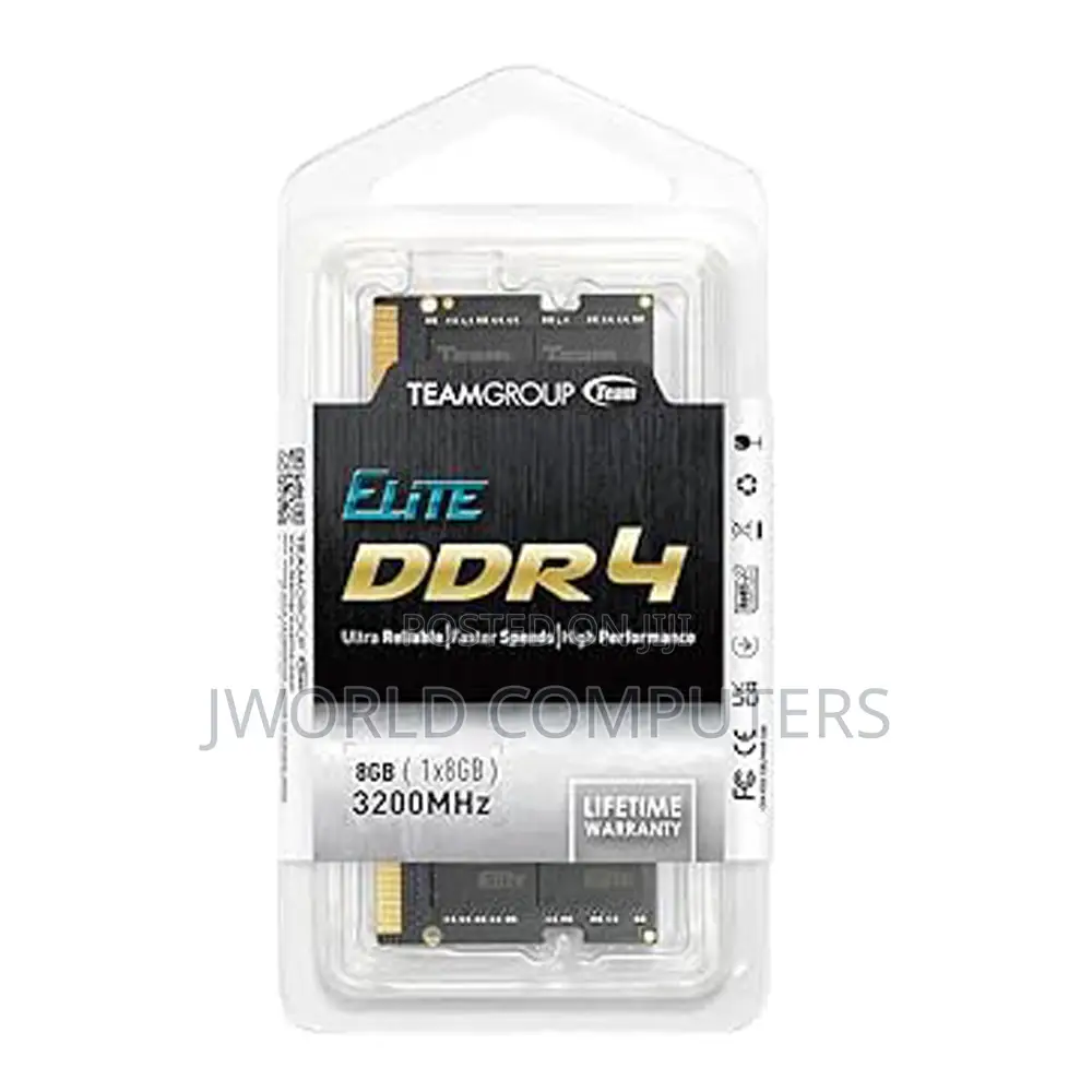 Teamgroup Laptop Ram Ddr4 8gb 3200