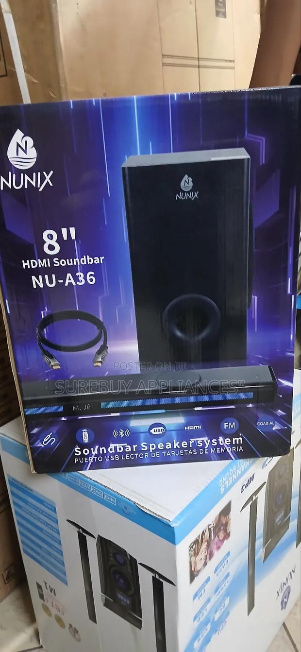Nunix A36 Bluetooth Soundbar Speaker - main view