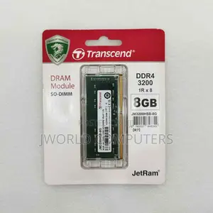 Transcend Laptop Ram Ddr4 8gb 3200