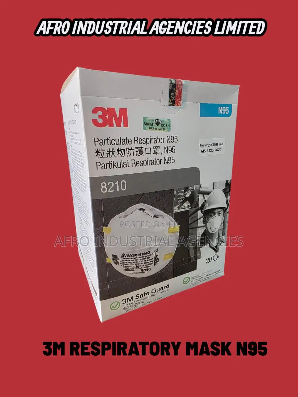 3m Particulate Respirator N95