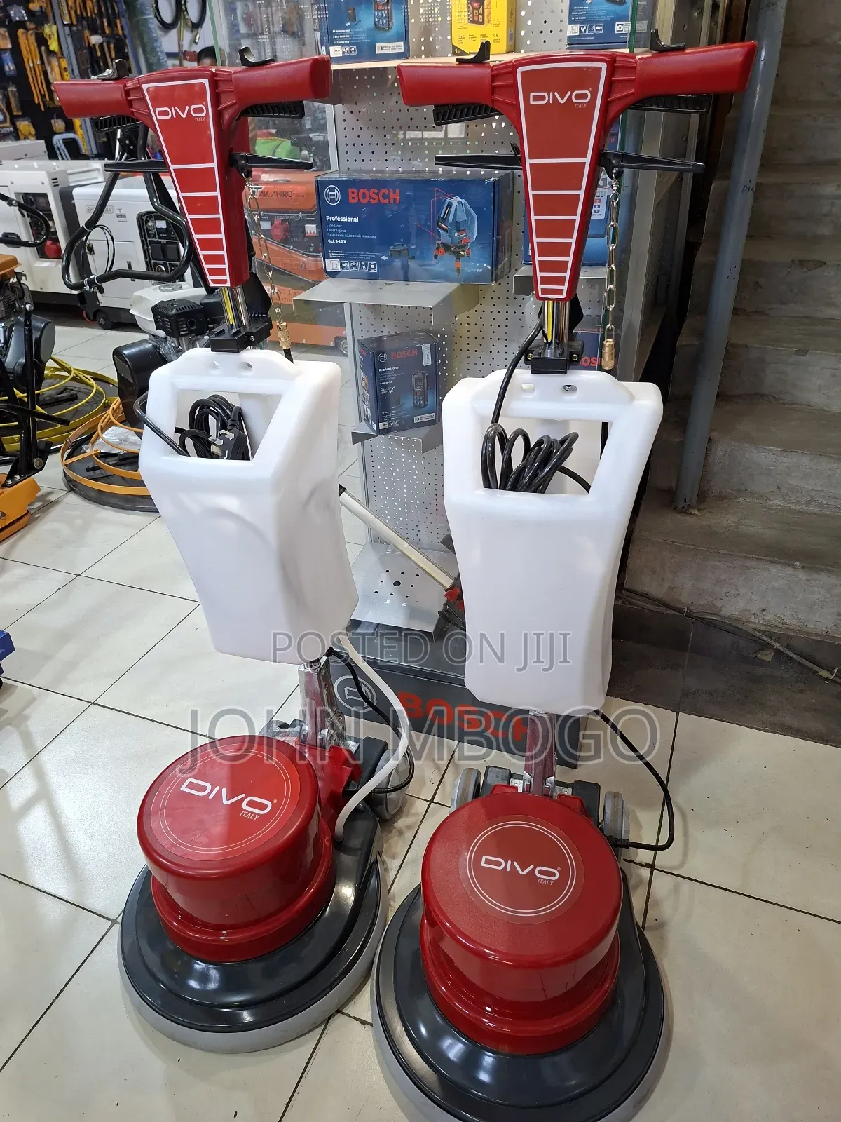 Floor Scrubber.