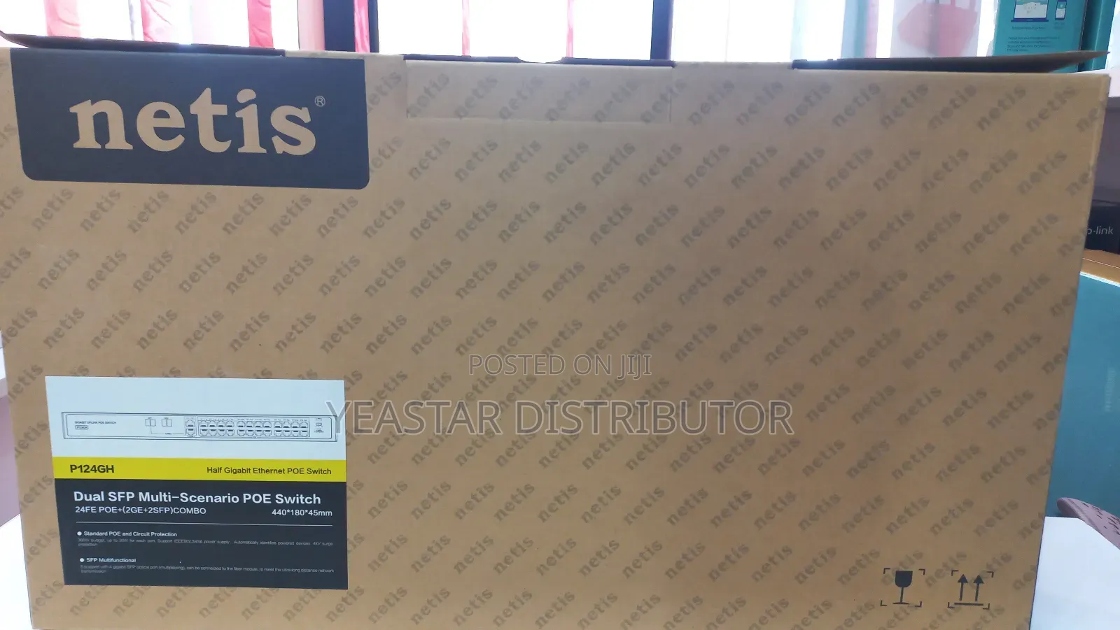 Netis St3124gs 24‐Port Gigabit Ethernet Unmanaged Network Switch