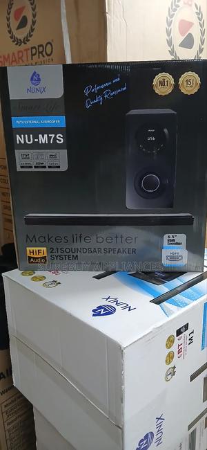 Nunix M7s 2.1 Channel Soundbar Speaker System