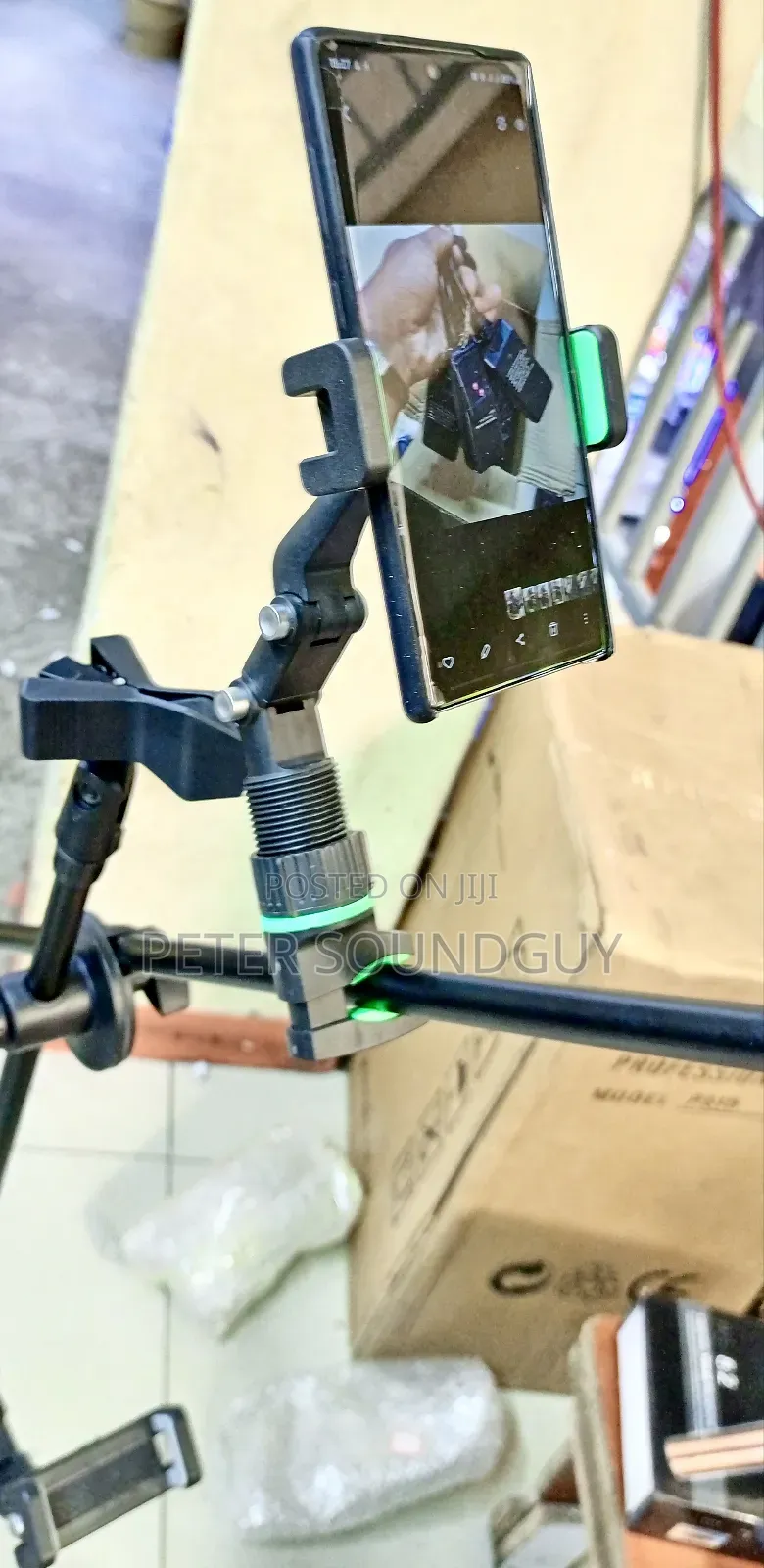 Dual Flexible Musical Phone Holders