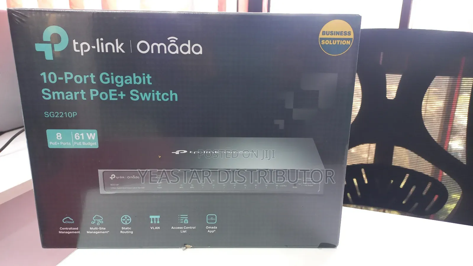 Tp-Link Sg2210p Jetstream 10port Gigabit (8 Poe)