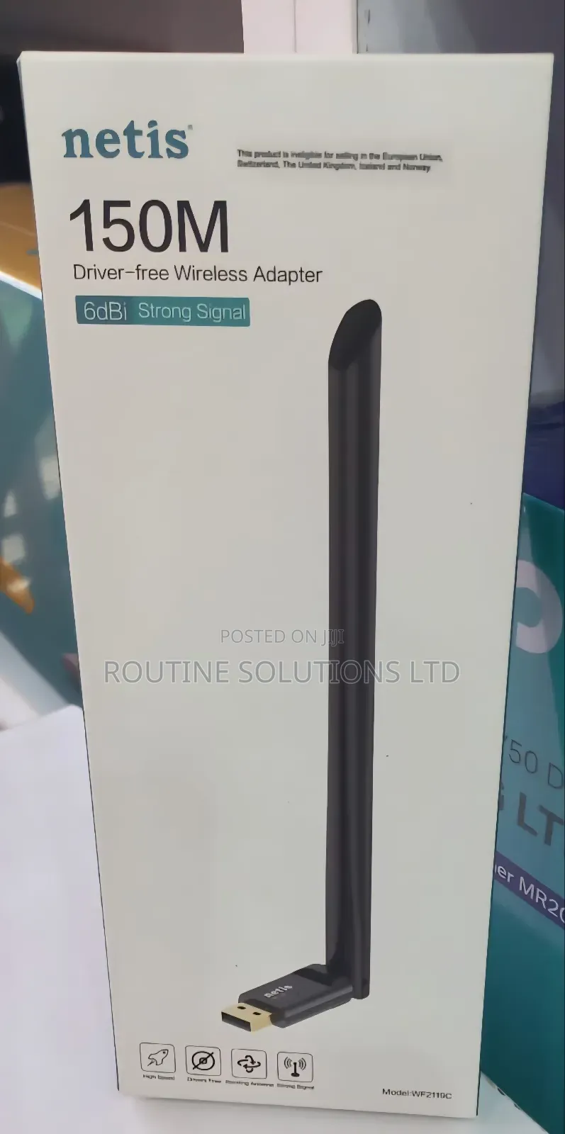Netis 150m Driver Free Wireless Adapter 6dbi Wf2119c