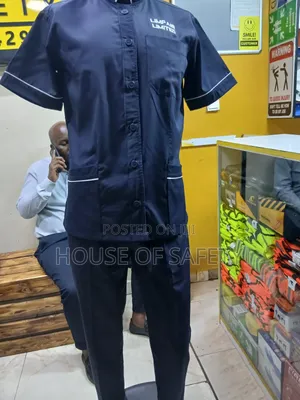 Versitle Dark Navyblue Housekeeping Uniforms